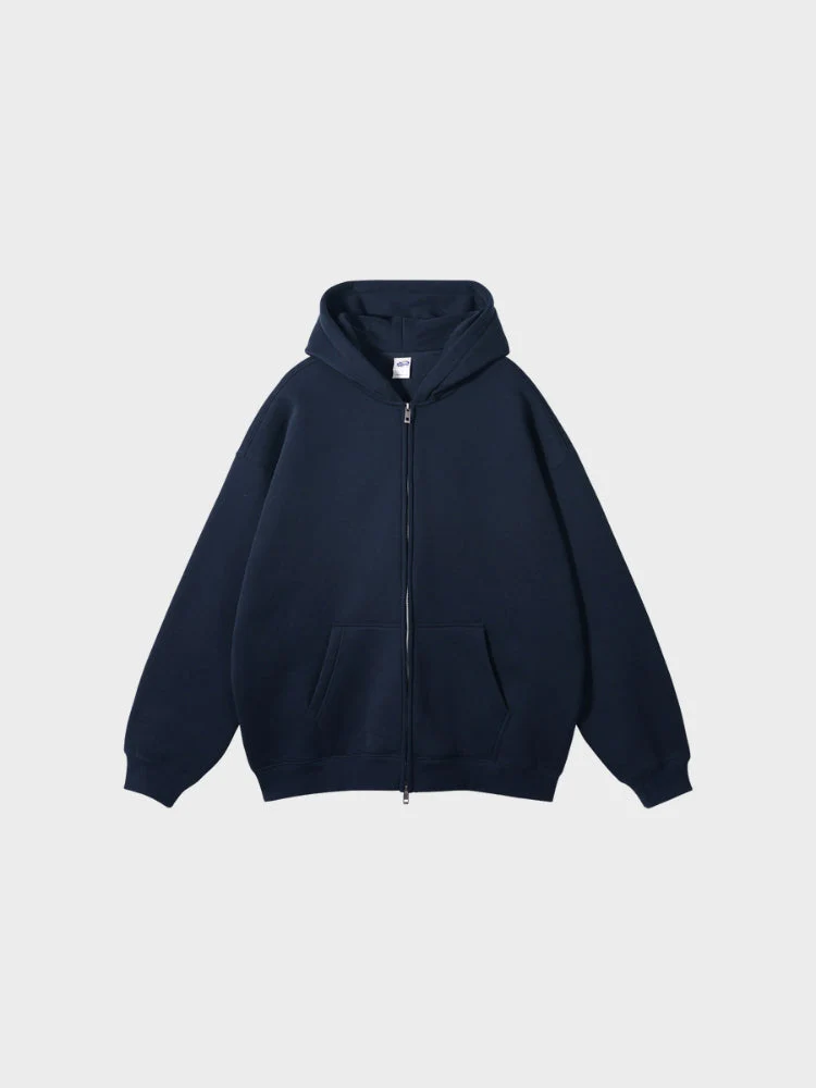 350 GSM Quality Hoodie with Zipper - Image 19