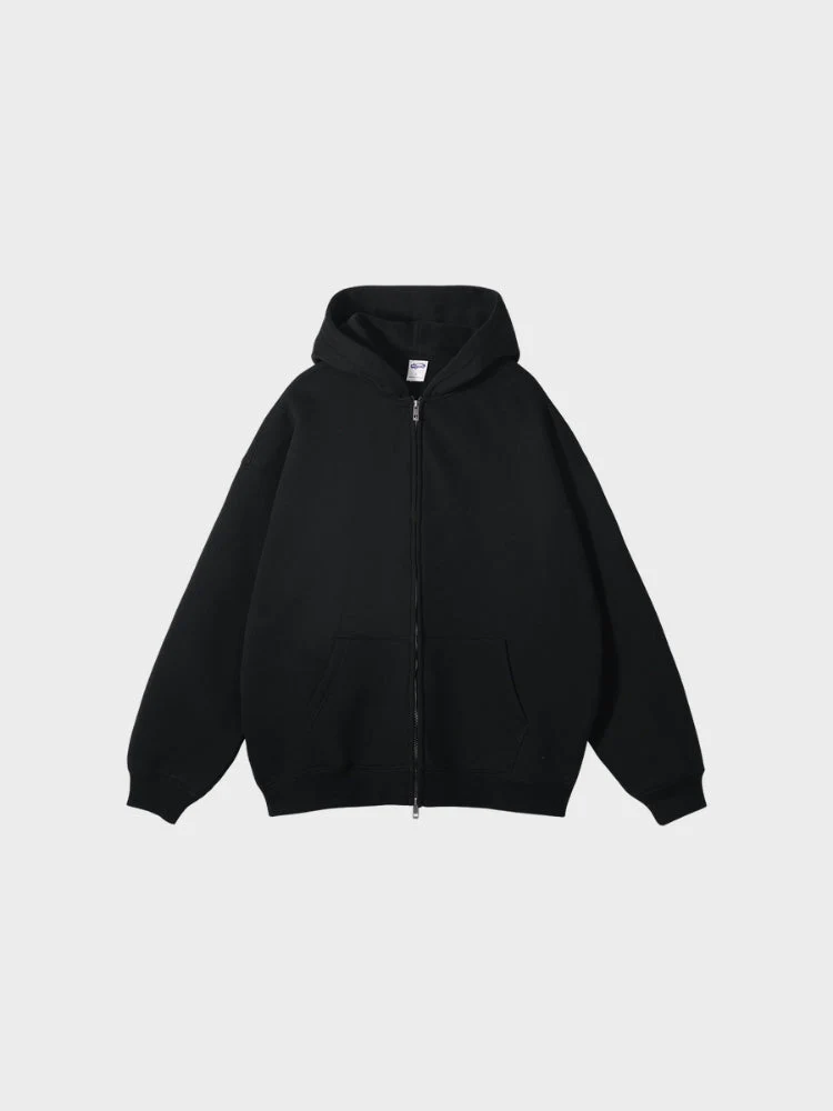 350 GSM Quality Hoodie with Zipper - Image 6