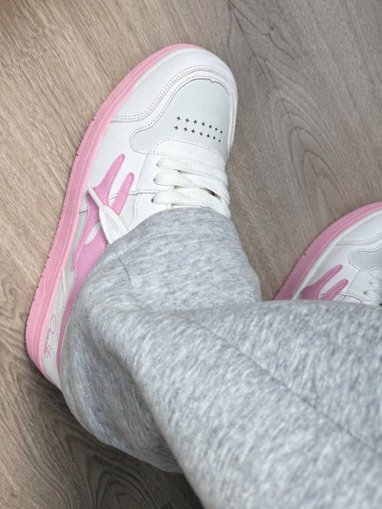 DCRB Blush Suede Sneakers - Image 11