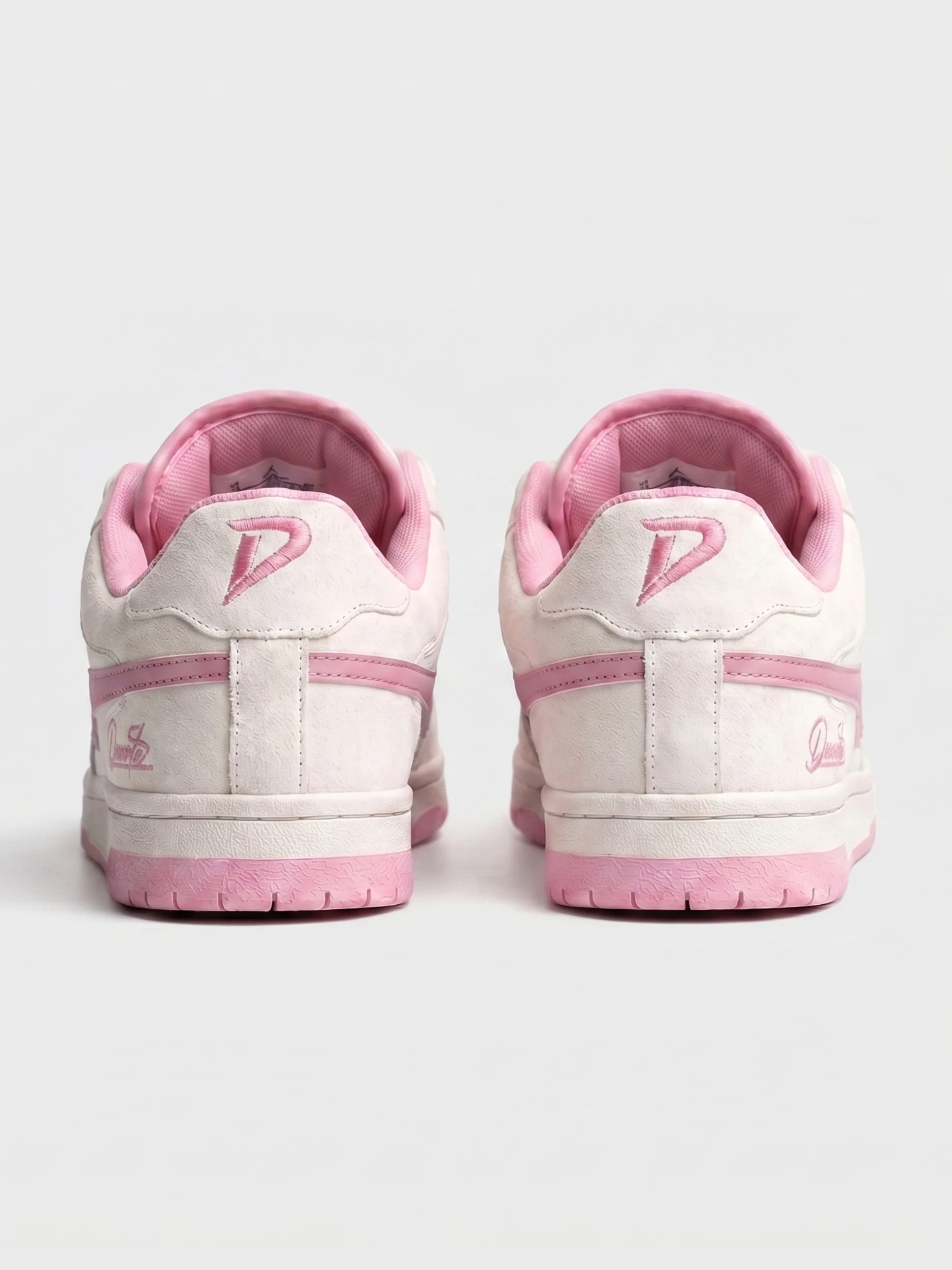 DCRB Blush Suede Sneakers - Image 7