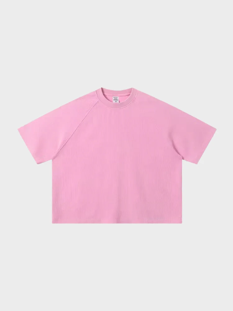 DCRB Boxy Fit Waffle Knit Tee - Image 13