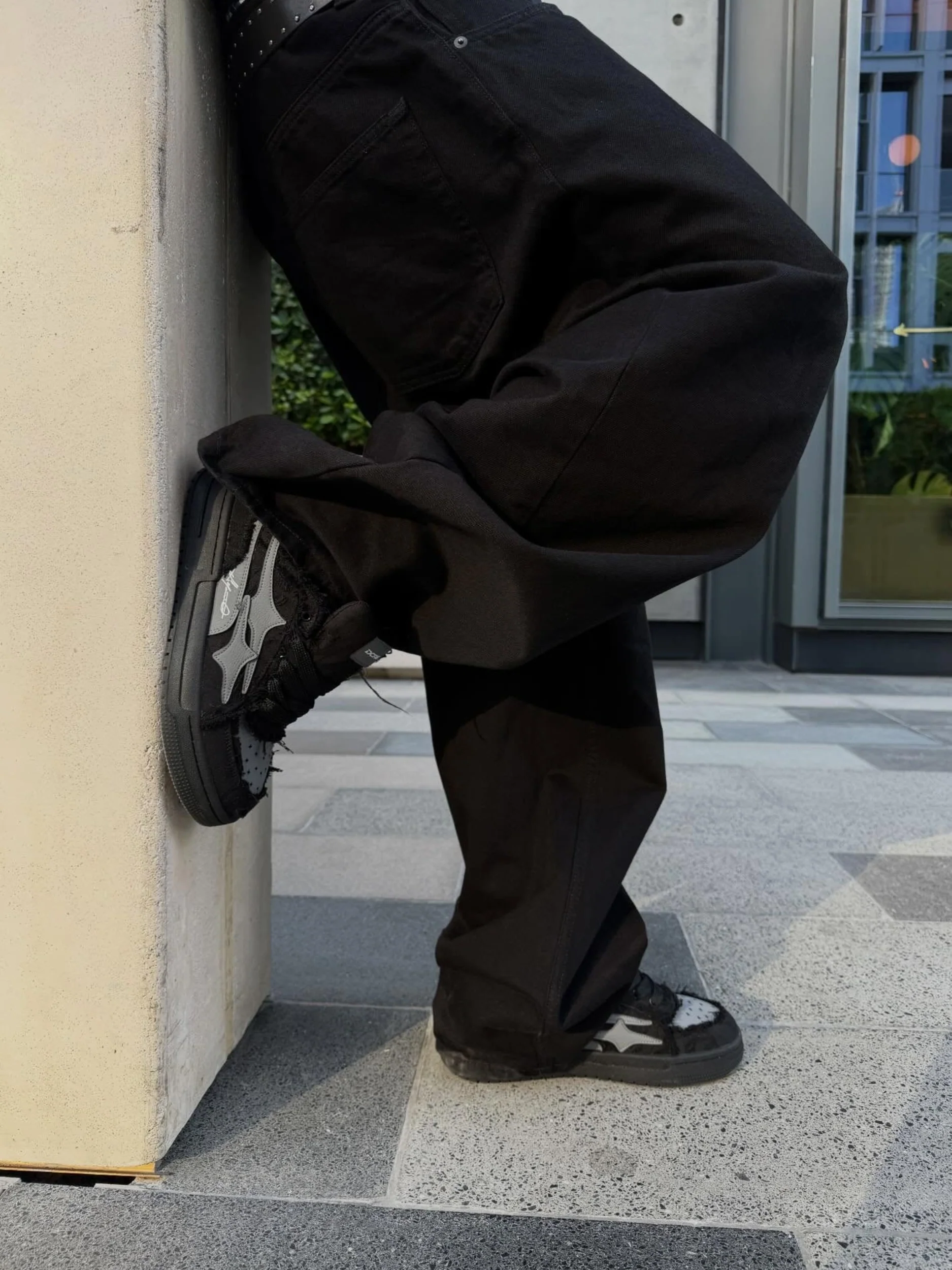 DCRB Broken Black Sneakers - Image 12