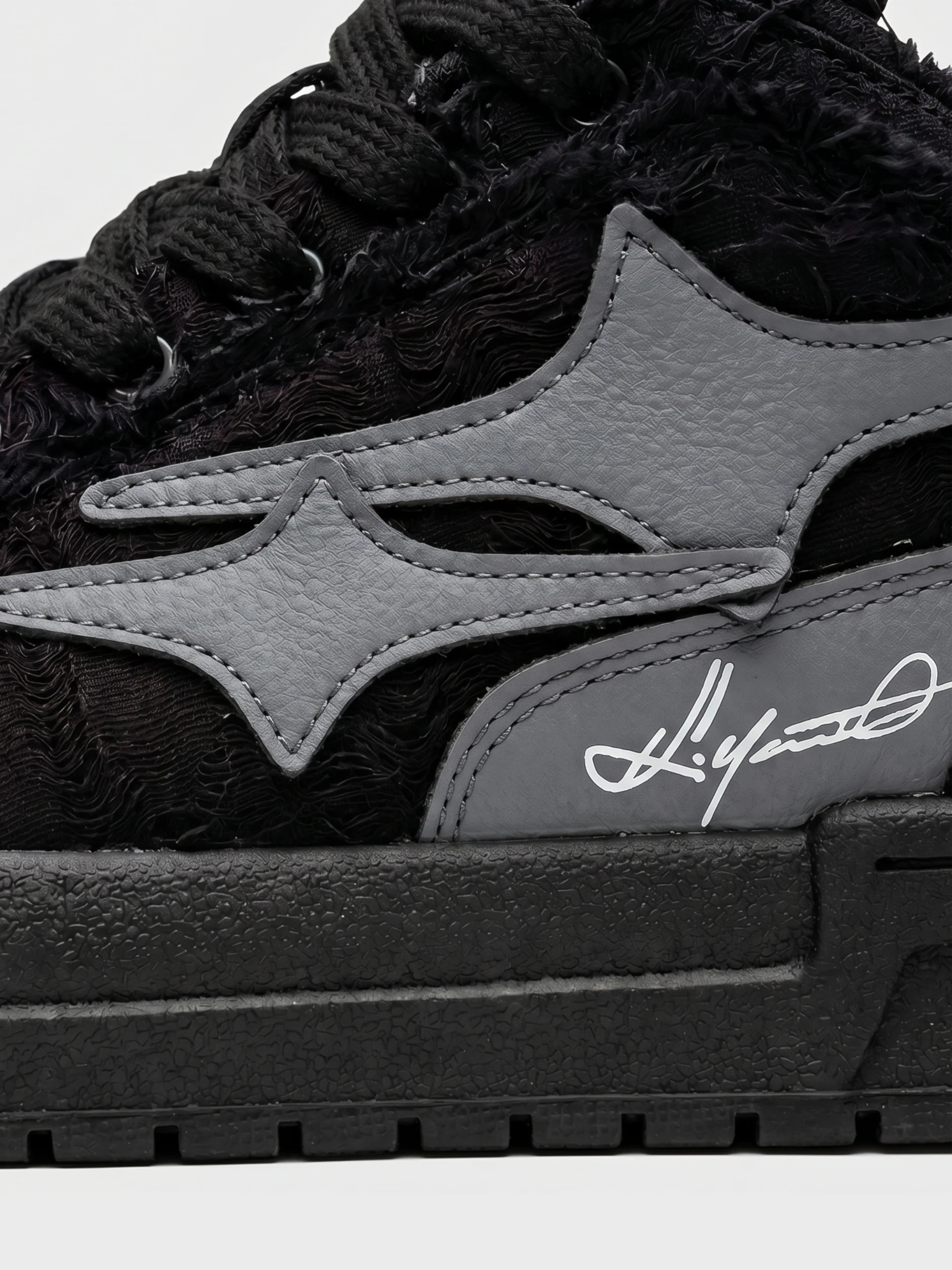DCRB Broken Black Sneakers - Image 5