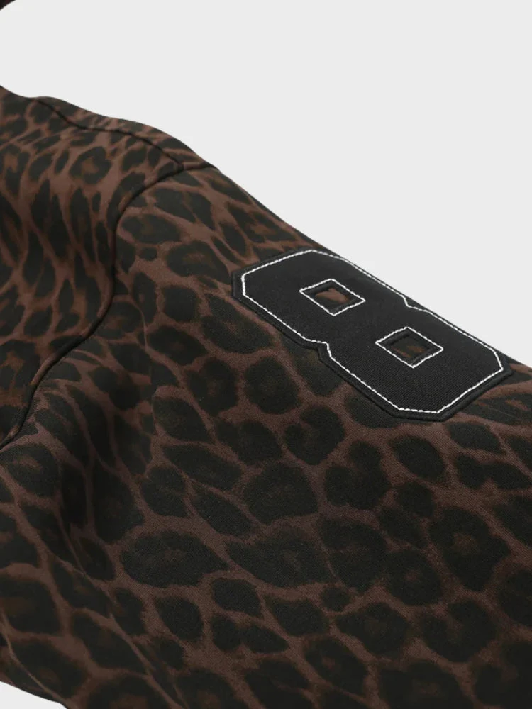 DCRB Leopard Crest Zip Hoodie - Image 5