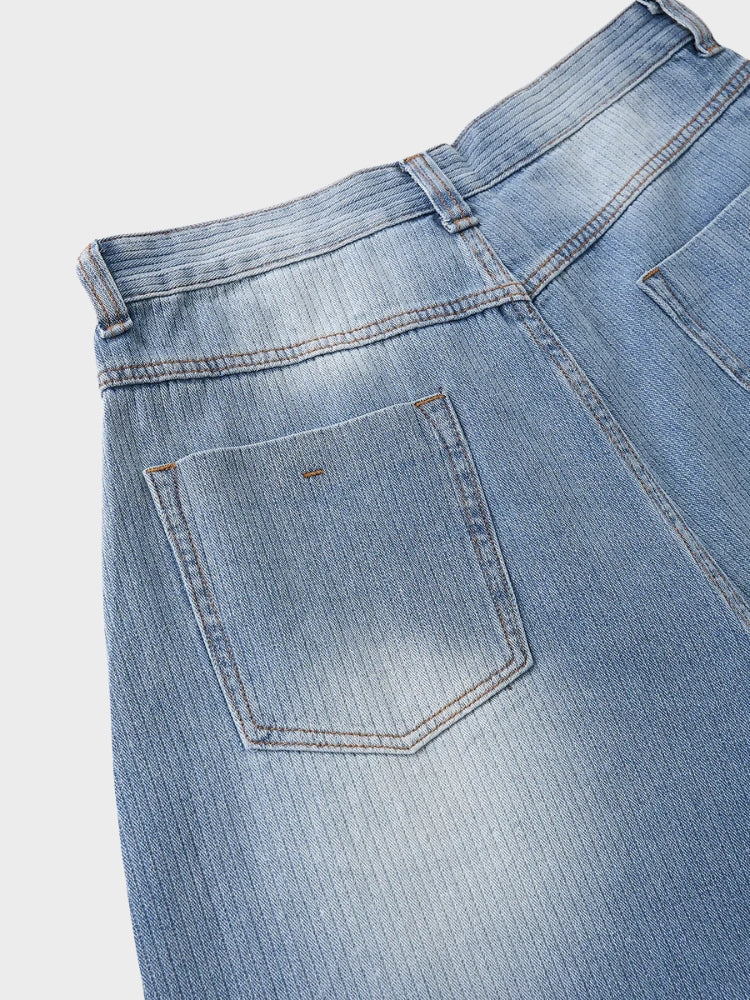 DCRB Rhinestone Longline Jorts - Image 8