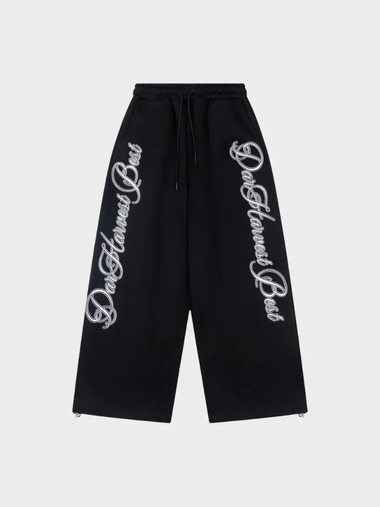 DCRB Wide Leg Script Joggers - Image 4