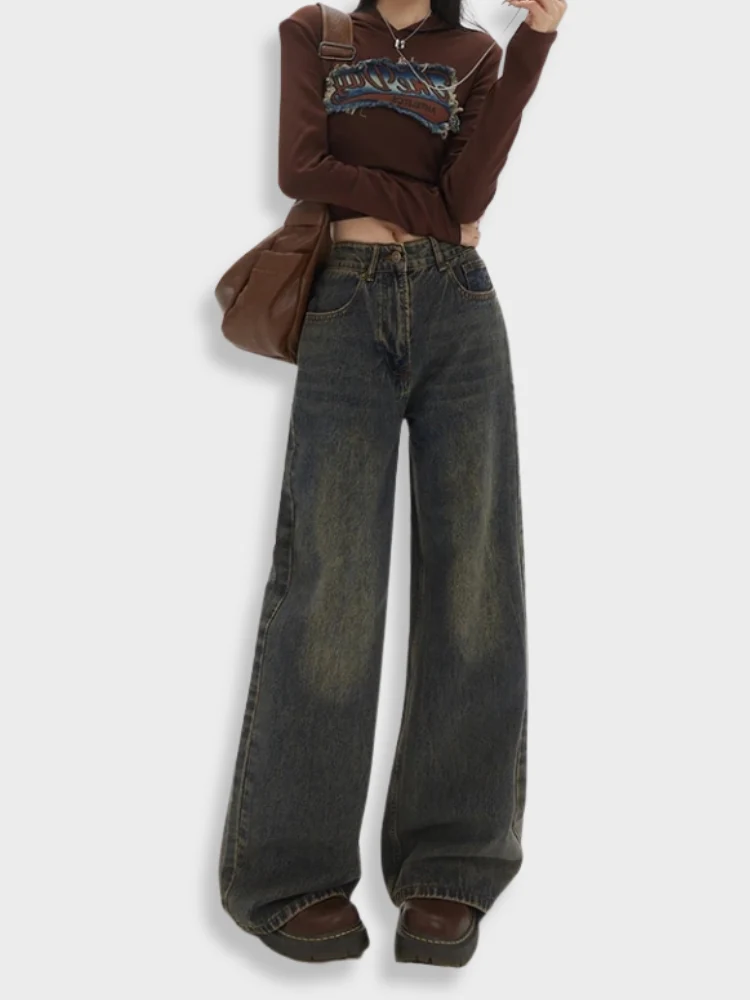 High Waist Loose Denim - Image 4