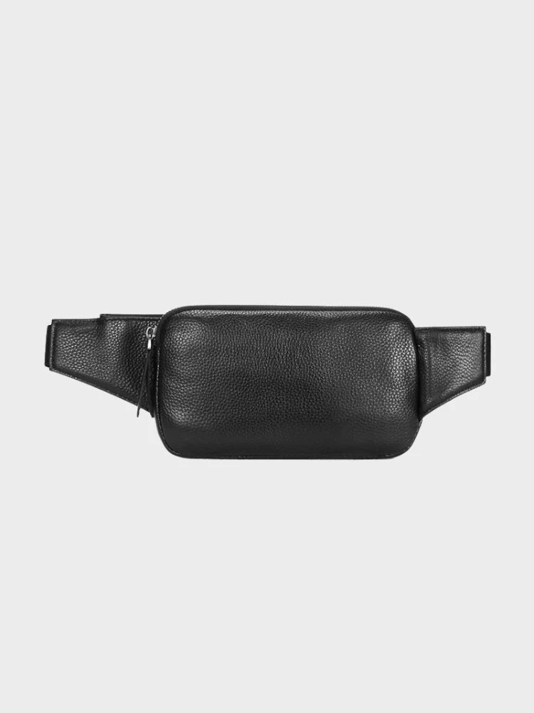 Leather Decarba Crossbody Bag - Image 3