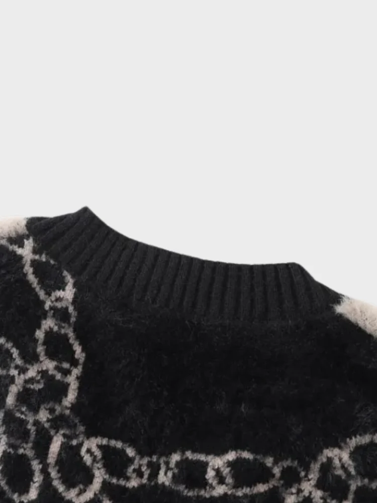 Mohair Knitted V-Neck - Image 4