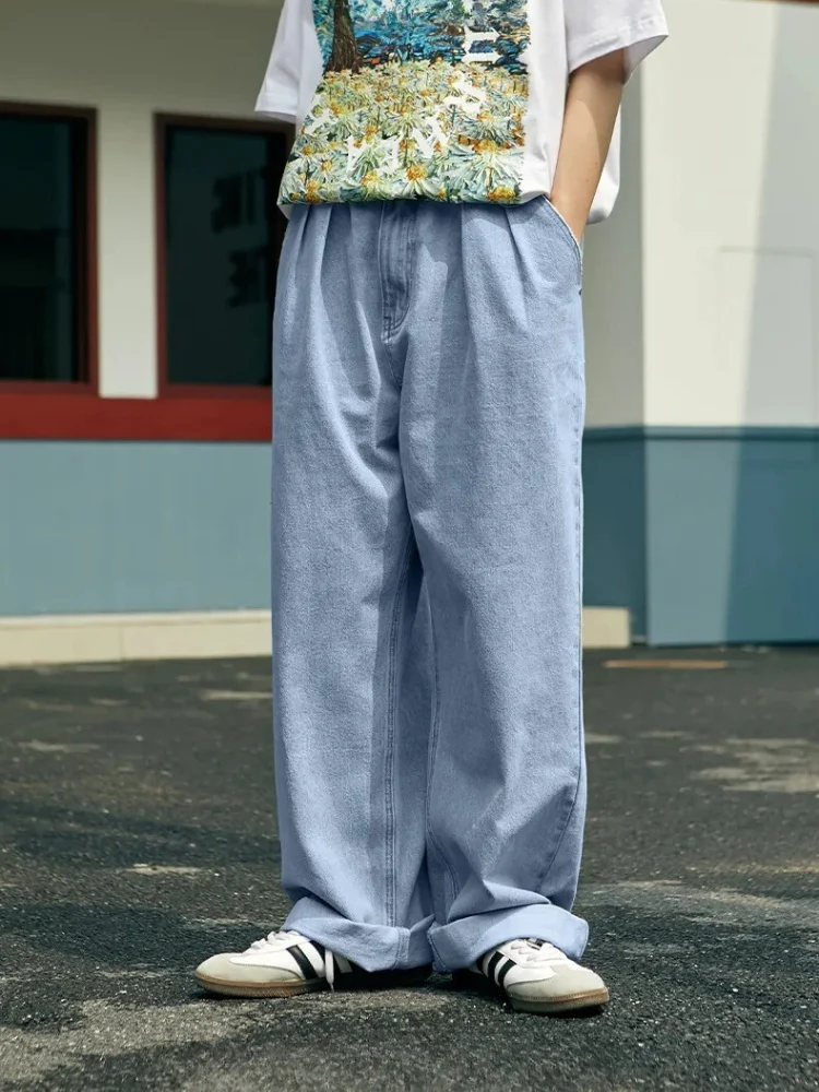 Straight Leg Retro Jeans - Image 3